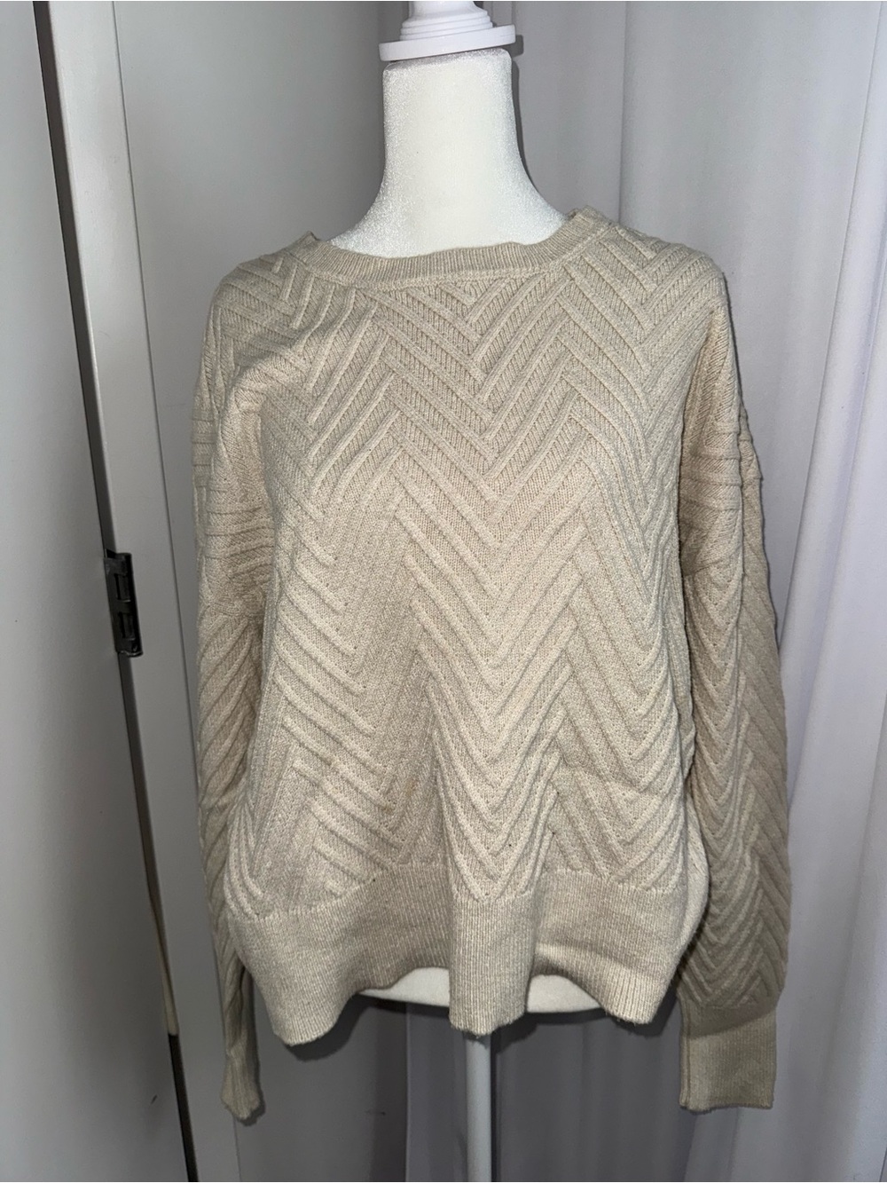 Beige Truth by Republic sweater